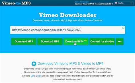 capture vimeo to mp4.